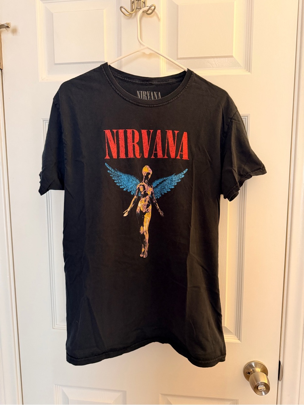NIRVANA Black Tee In Utero